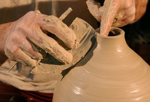 clay vase - céramique aubagne