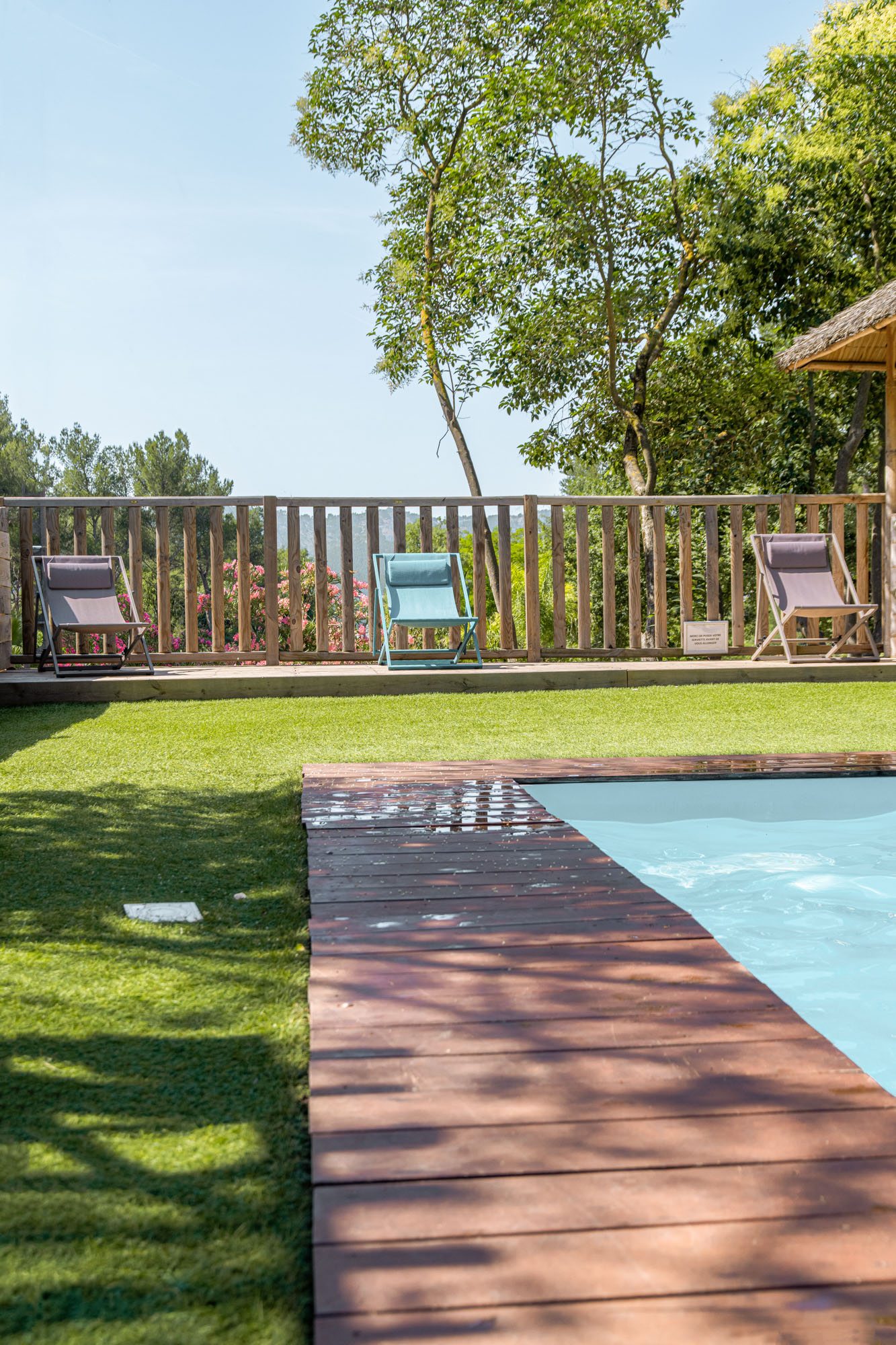 piscine camping provence