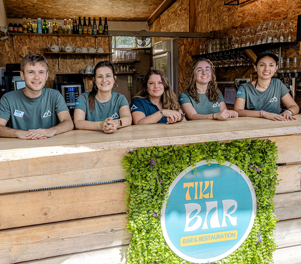 tiki bar camping cassis