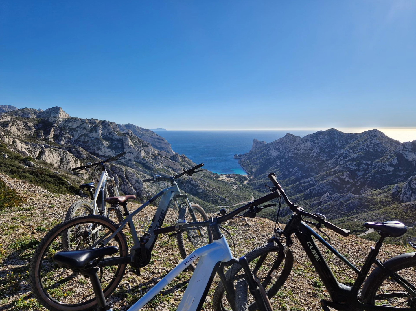 Découvrir les Calanques - sortie VTT